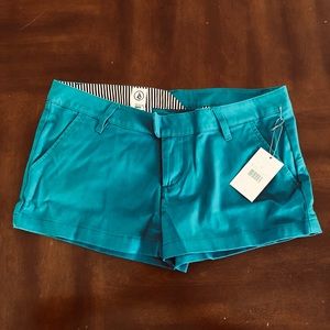 Teal Volcom Girls/Women’s Size 7 Shorts - NWT